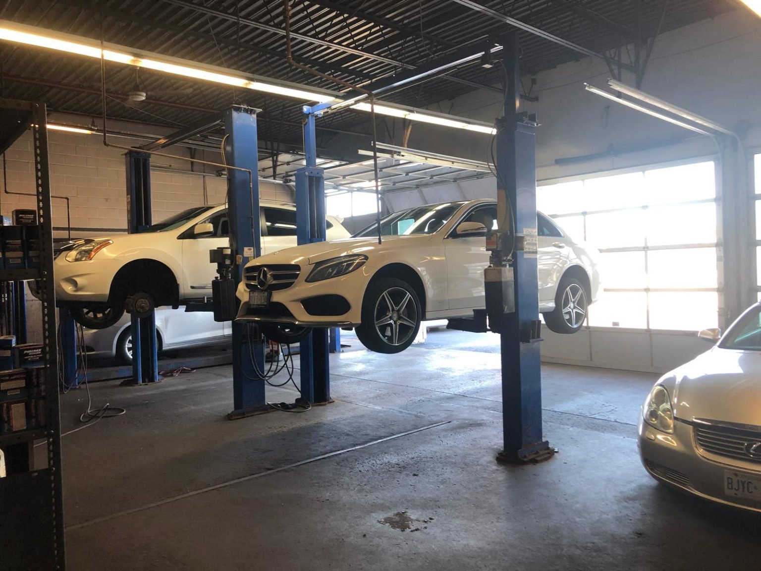 Zack's Auto Center live website screenshot